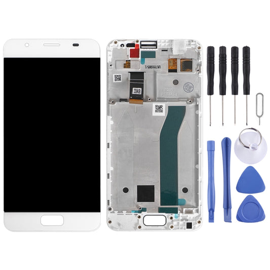 OEM LCD Screen for ASUS ZenFone Pegasus 4A ZB500TL X00KD Digitizer Full Assembly with Frame(White) by buy2fix