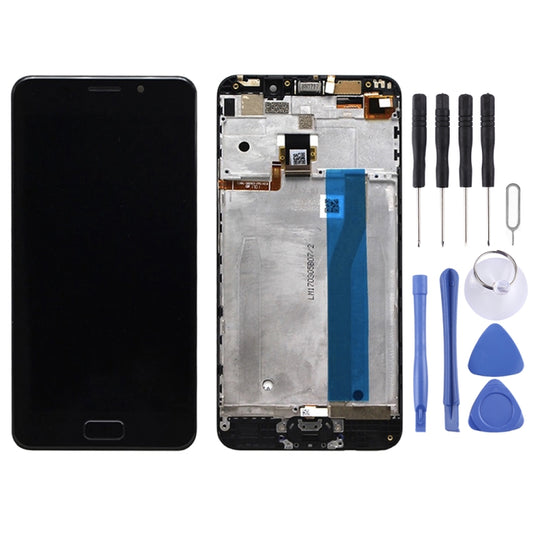 OEM LCD Screen for ASUS Zenfone 3S Max ZC521TL X00GD Digitizer Full Assembly with Frame(Black) by buy2fix