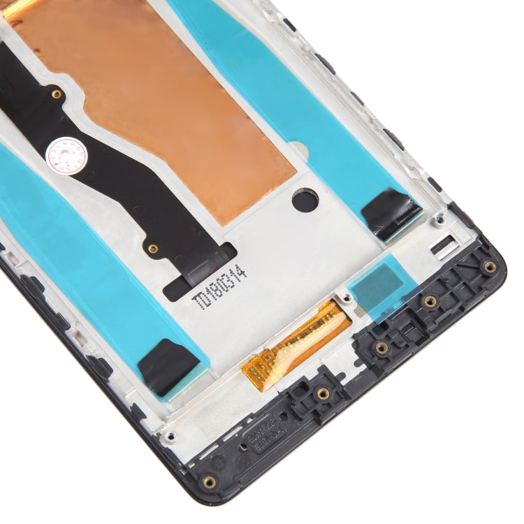 OEM LCD Screen for Lenovo K8 Note XT1902-3 Digitizer Full Assembly with Frame (Black) - LCD Screen by buy2fix | Online Shopping UK | buy2fix