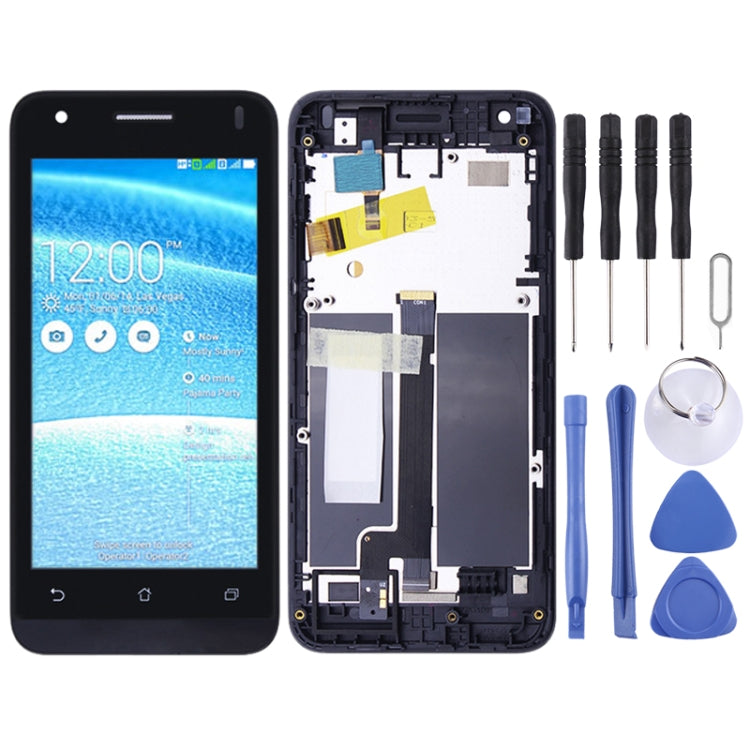 OEM LCD Screen for Asus Zenfone C ZC451CG Z007 Digitizer Full Assembly with Frame(Black) - LCD Screen by buy2fix | Online Shopping UK | buy2fix
