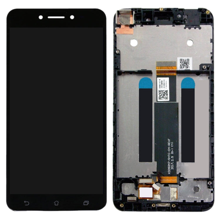 OEM LCD Screen for Asus ZenFone Live ZB501KL X00FD A007 Digitizer Full Assembly with Frame(Black) - LCD Screen by buy2fix | Online Shopping UK | buy2fix
