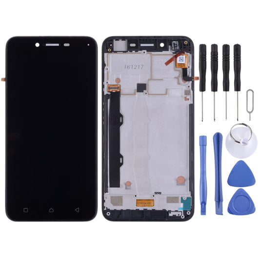 OEM LCD Screen for Lenovo Vibe K5 Plus A6020A46 A6020l36 A6020l37 Digitizer Full Assembly with Frame (Black) by buy2fix