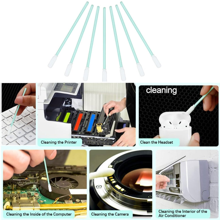 100 PCS/Set Electronic Products Cleaning Swabs, Size:70x3mm by buy2fix
