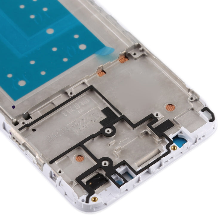 Front Housing LCD Frame Bezel Plate for Huawei Honor Play 7(White) - Full Housing Cover by buy2fix | Online Shopping UK | buy2fix