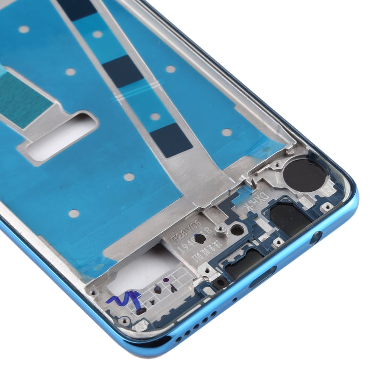 Middle Frame Bezel Plate with Side Keys for Huawei Nova 4e(Blue) - Full Housing Cover by buy2fix | Online Shopping UK | buy2fix