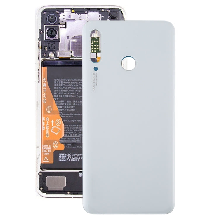Battery Back Cover for Huawei Nova 4e(White) - Back Cover by buy2fix | Online Shopping UK | buy2fix
