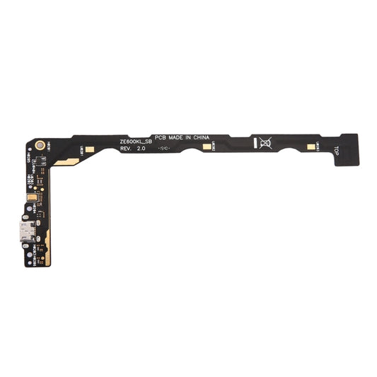 Charging Port Flex Cable for Asus ZenFone 2 Laser / ZE600KL / ZE601KL - Tail Connector by buy2fix | Online Shopping UK | buy2fix