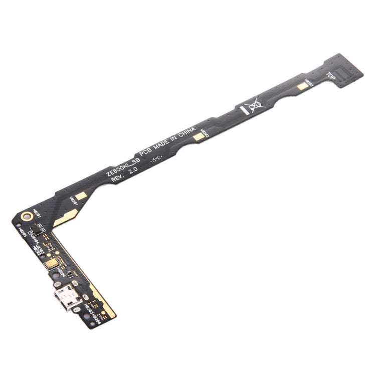 Charging Port Flex Cable for Asus ZenFone 2 Laser / ZE600KL / ZE601KL - Tail Connector by buy2fix | Online Shopping UK | buy2fix