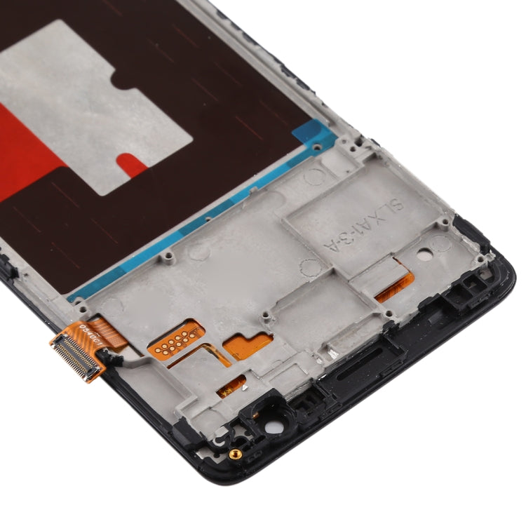 For OnePlus 3 / 3T A3000 A3010 TFT Material LCD Screen and Digitizer Full Assembly with Frame (Black) - LCD Screen by buy2fix | Online Shopping UK | buy2fix