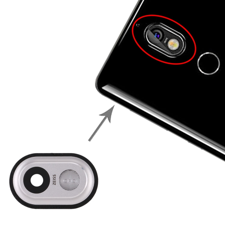 Camera Lens Cover for Nokia 7(White) - Camera by buy2fix | Online Shopping UK | buy2fix