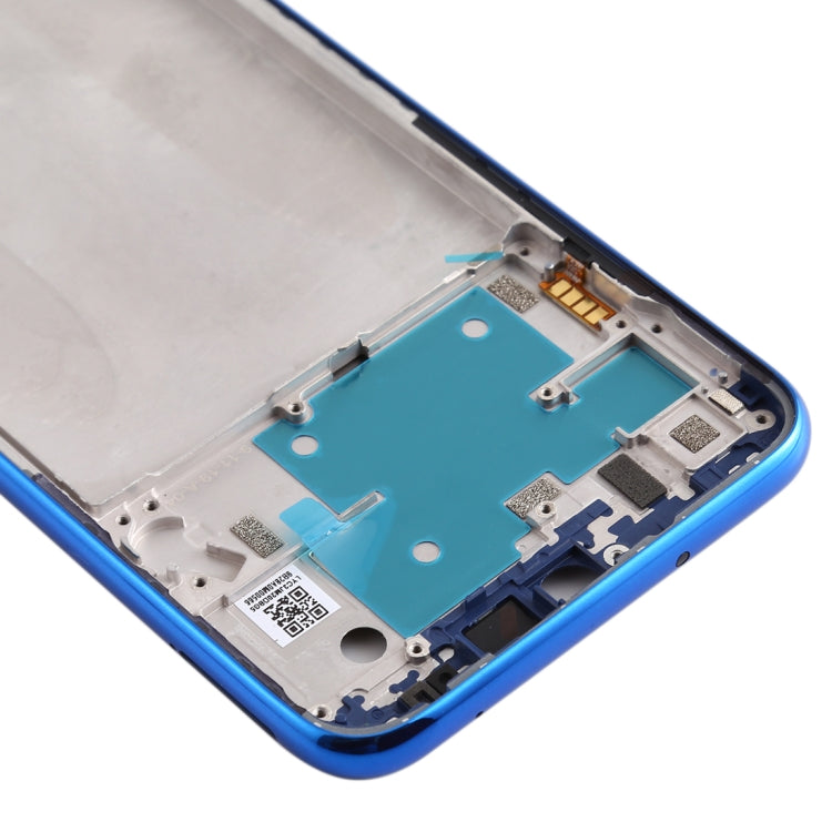 Front Housing LCD Frame Bezel Plate for Xiaomi Redmi Note 8(Blue) - Frame Bezel Plate by buy2fix | Online Shopping UK | buy2fix