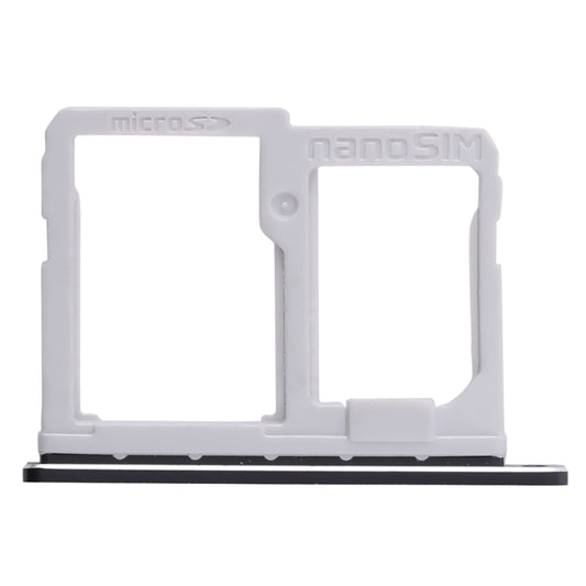SIM Card Tray + Micro SD Card Tray for LG Q6 / M700 / M700N / G6 Mini(Black) by buy2fix