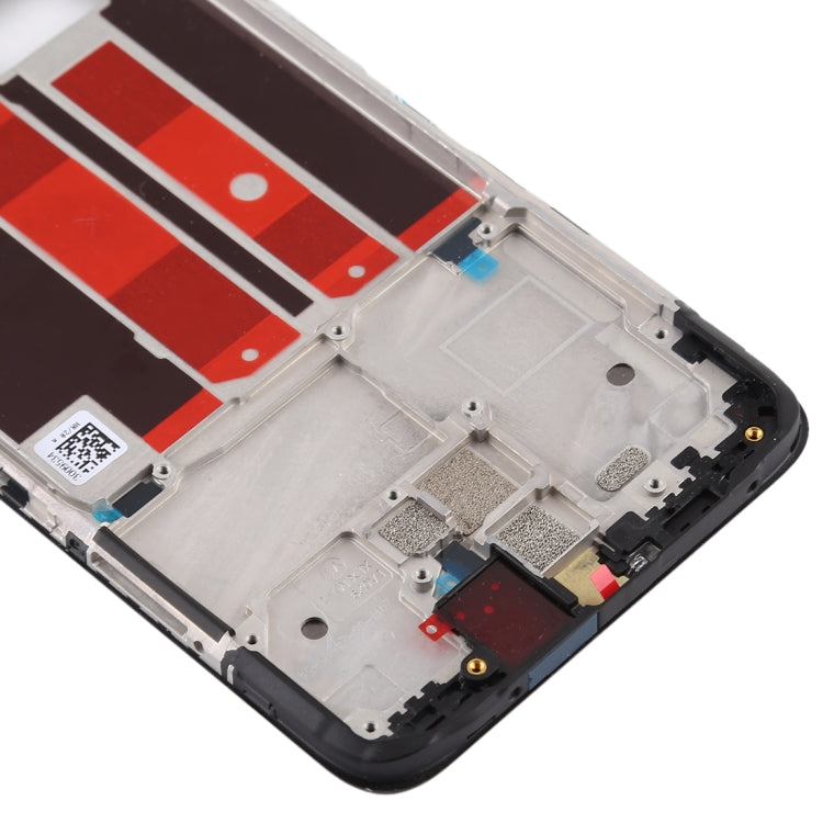 For OPPO A11 Front Housing LCD Frame Bezel Plate (Black) - Frame Bezel Plate by buy2fix | Online Shopping UK | buy2fix