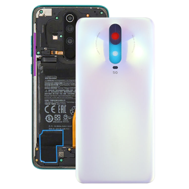 Battery Back Cover for Xiaomi Redmi K30(White) - Back Cover by buy2fix | Online Shopping UK | buy2fix