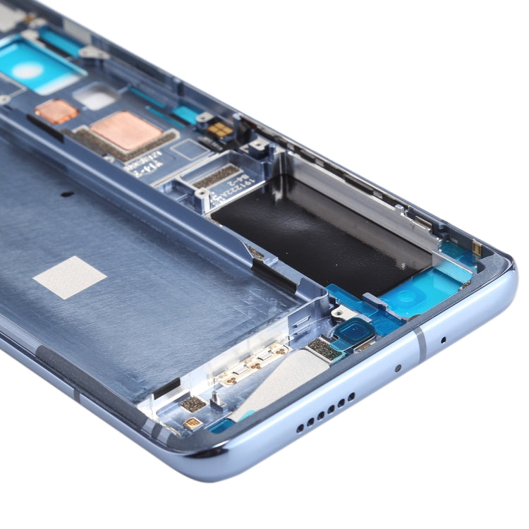 Front Housing LCD Frame Bezel Plate for Xiaomi Mi 10 5G / Mi 10 Pro 5G(Grey) - Frame Bezel Plate by buy2fix | Online Shopping UK | buy2fix