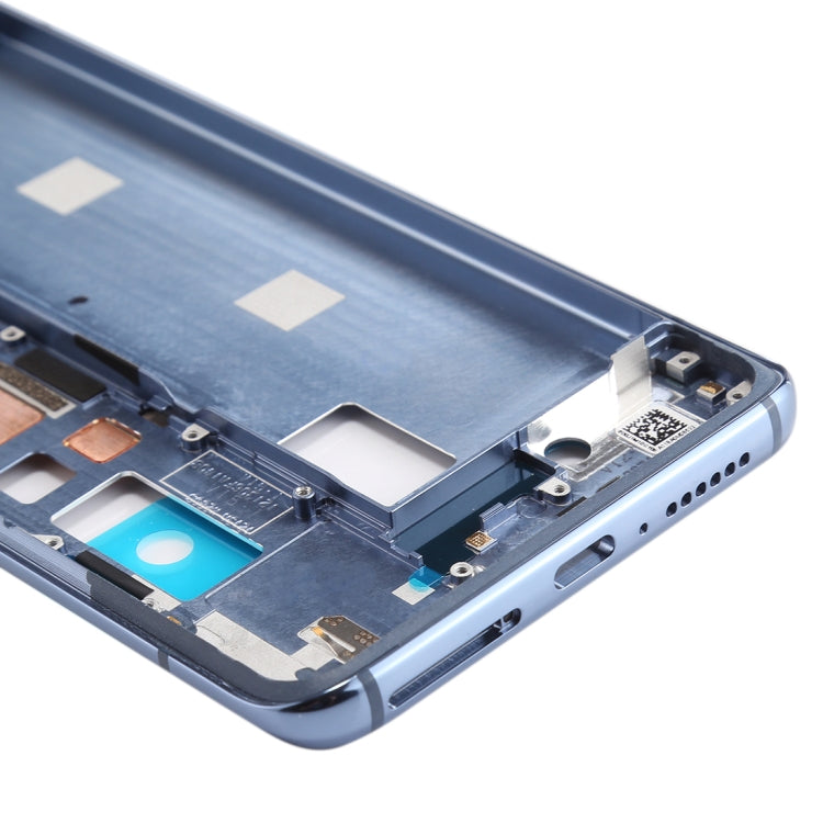 Front Housing LCD Frame Bezel Plate for Xiaomi Mi 10 5G / Mi 10 Pro 5G(Grey) - Frame Bezel Plate by buy2fix | Online Shopping UK | buy2fix