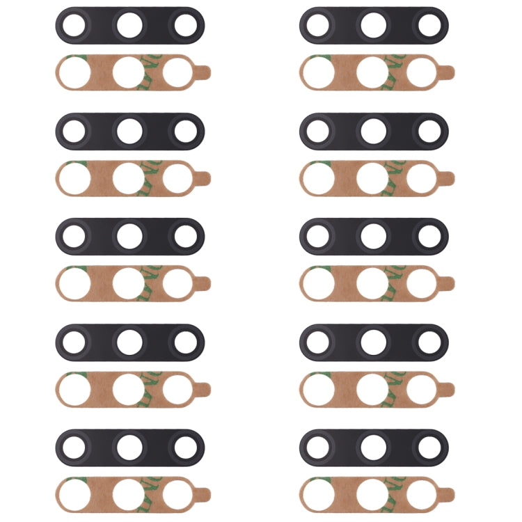 For Huawei P40 Lite E / Enjoy 10 10pcs Back Camera Lens - Camera Series by buy2fix | Online Shopping UK | buy2fix