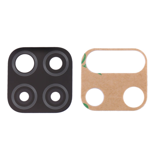 For Huawei P40 Lite 10pcs Original Back Camera Lens (Black) by buy2fix