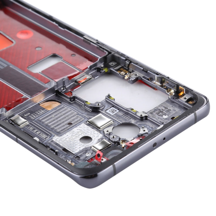 Original Middle Frame Bezel Plate with Side Keys for Huawei P40 Pro(Black) - Full Housing Cover by buy2fix | Online Shopping UK | buy2fix