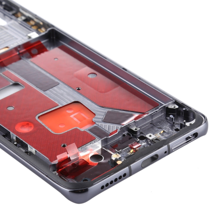 Original Middle Frame Bezel Plate with Side Keys for Huawei P40 Pro(Black) - Full Housing Cover by buy2fix | Online Shopping UK | buy2fix