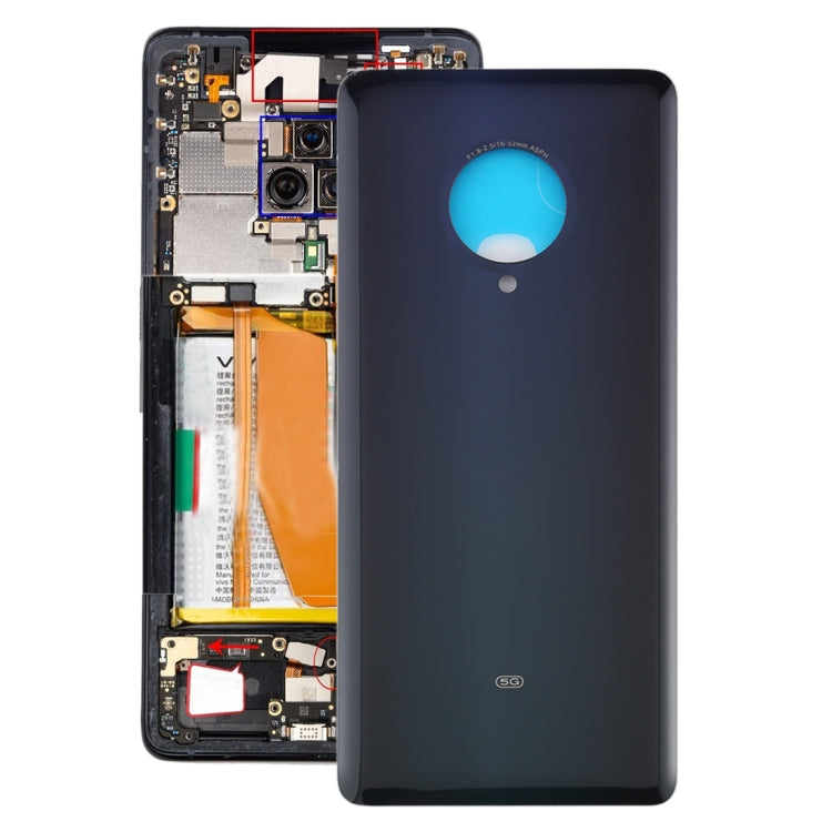 For Vivo NEX 3 5G Battery Back Cover (Black) - Back Cover by buy2fix | Online Shopping UK | buy2fix
