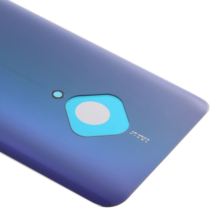 For Vivo S5 Battery Back Cover (Blue) - Back Cover by buy2fix | Online Shopping UK | buy2fix