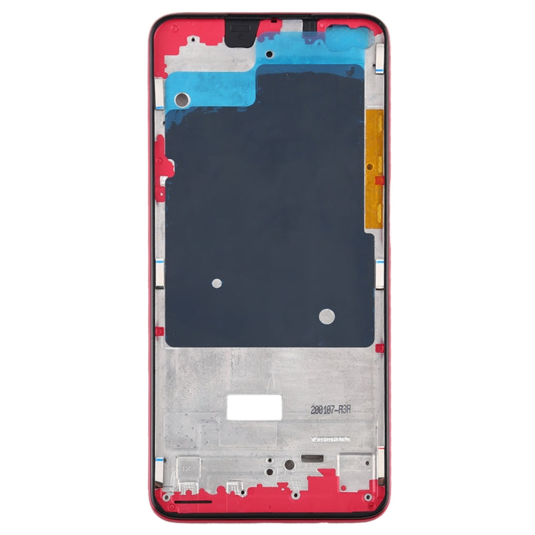 Front Housing LCD Frame Bezel Plate for Xiaomi Redmi K30, 4G Version(Red) - Frame Bezel Plate by buy2fix | Online Shopping UK | buy2fix