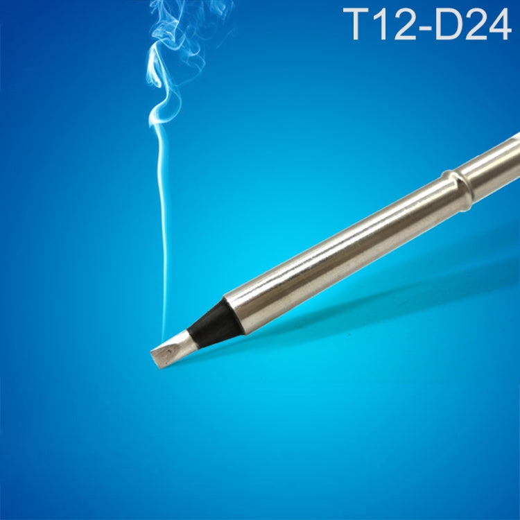 QUICKO T12-D24 Black Welding Lead-free Soldering Iron Tip - Soldering Iron Tip by Quicko | Online Shopping UK | buy2fix