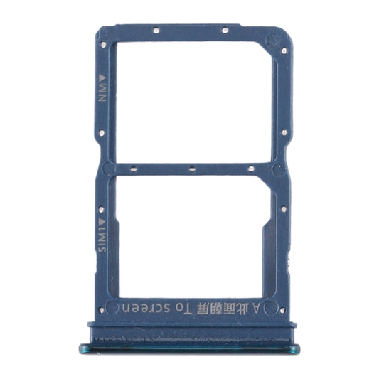 SIM Card Tray + NM Card Tray for Huawei Enjoy 10s / Honor Play 4T Pro (Green) by buy2fix