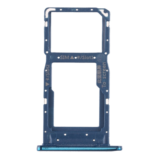 SIM Card Tray + SIM Card Tray / Micro SD Card Tray for Huawei Enjoy 9s (Blue) by buy2fix