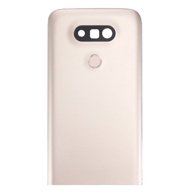 Metal Back Cover with Back Camera Lens & Fingerprint Button for LG G5(Gold) - For LG by buy2fix | Online Shopping UK | buy2fix