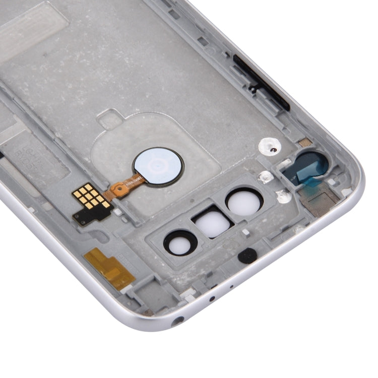 Metal Back Cover with Back Camera Lens & Fingerprint Button for LG G5(Silver) - For LG by buy2fix | Online Shopping UK | buy2fix
