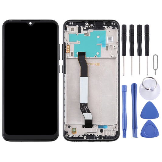 TFT LCD Screen for Xiaomi Redmi Note 8 Digitizer Full Assembly with Frame(Black) - LCD Screen by buy2fix | Online Shopping UK | buy2fix