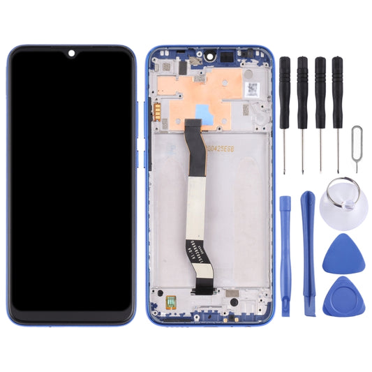 LCD Screen and Digitizer Full Assembly with Frame for Xiaomi Redmi Note 8(Blue) - LCD Screen by buy2fix | Online Shopping UK | buy2fix