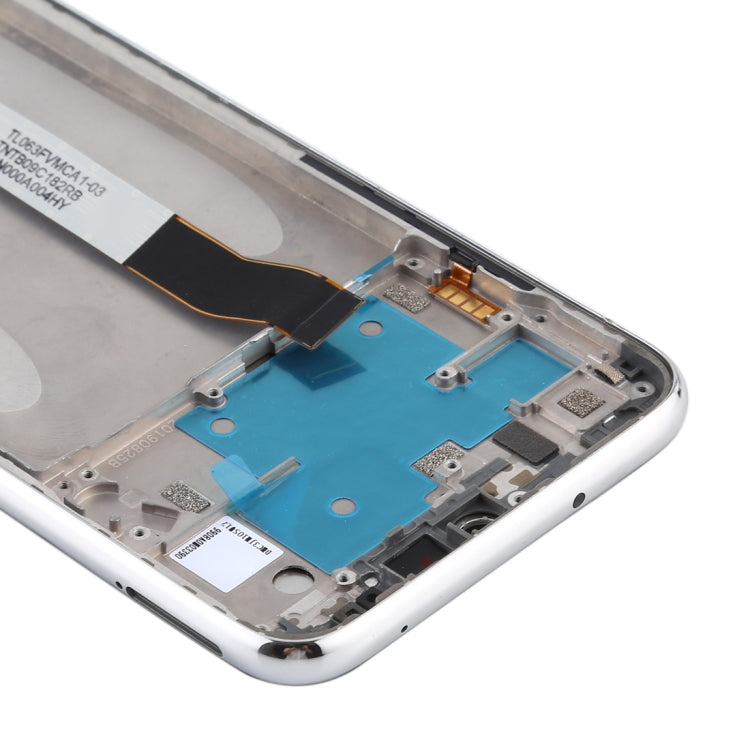 LCD Screen and Digitizer Full Assembly with Frame for Xiaomi Redmi Note 8(Silver) - LCD Screen by buy2fix | Online Shopping UK | buy2fix