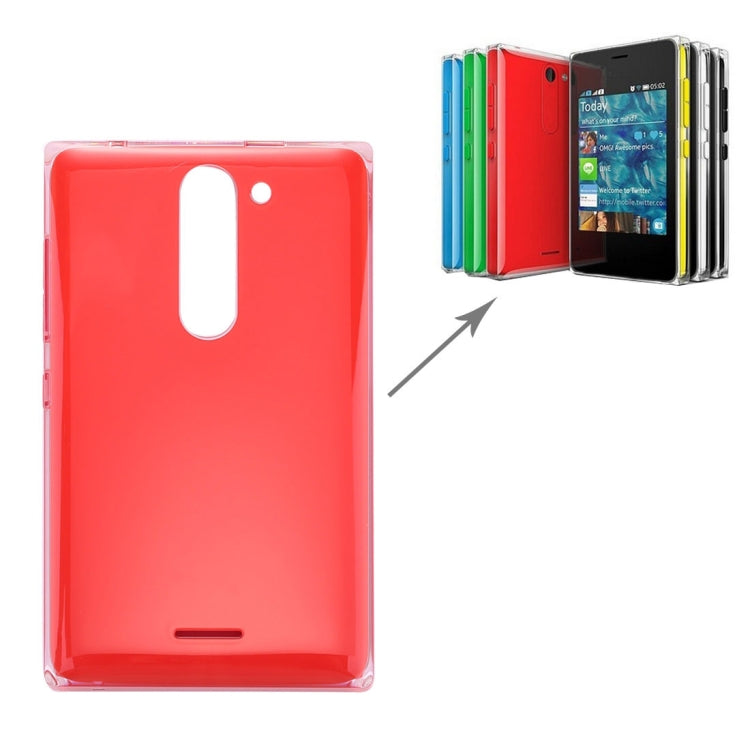 Dual SIM Battery Back Cover for Nokia Asha 502 (Red) by buy2fix