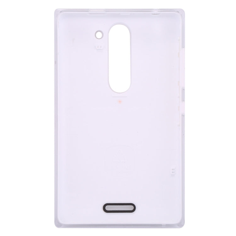Dual SIM Battery Back Cover for Nokia Asha 502 (White) - Back Cover by buy2fix | Online Shopping UK | buy2fix