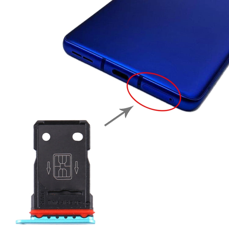 For OnePlus 8 Pro SIM Card Tray + SIM Card Tray (Green) - Card Tray by buy2fix | Online Shopping UK | buy2fix