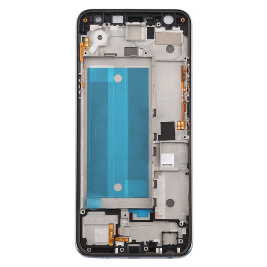 Front Housing LCD Frame Bezel Plate for LG K40 / K12+ K12 Plus / X4 2019 X420EM X420BMW X420EMW X420HM X420 X420N (Double SIM Version) (Silver) - For LG by buy2fix | Online Shopping UK | buy2fix