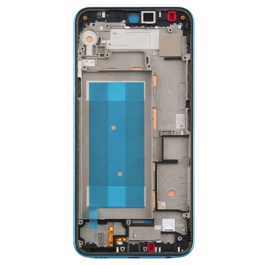 Front Housing LCD Frame Bezel Plate for LG K50 / K12 MAX / LMX520BMW / LMX520EMW(Double SIM Version) (Blue) by buy2fix
