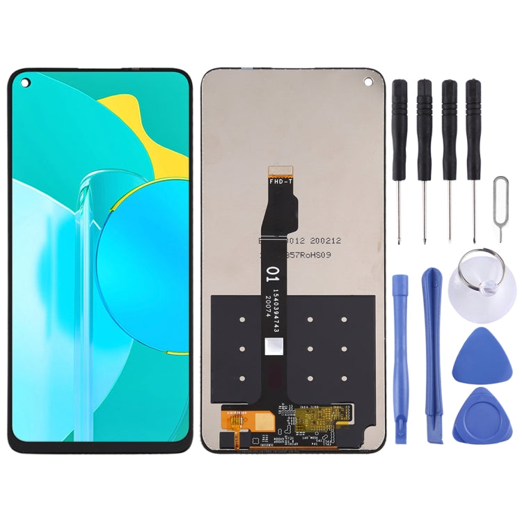 OEM LCD Screen for Huawei Nova 7 SE / CDY-AN00 with Digitizer Full Assembly(Black) - LCD Screen by buy2fix | Online Shopping UK | buy2fix