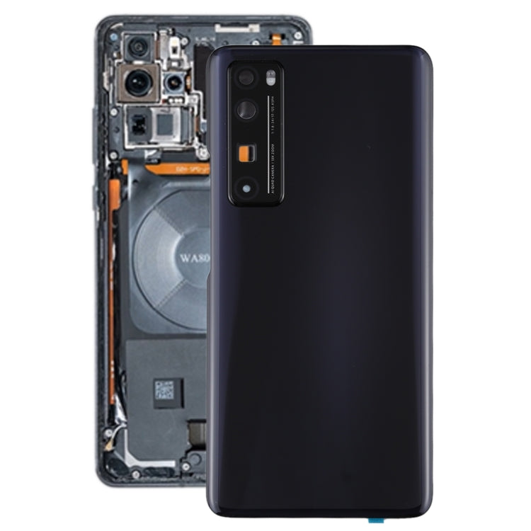Original Battery Back Cover with Camera Lens Cover for Huawei Nova 7 Pro 5G(Black) - Back Cover by buy2fix | Online Shopping UK | buy2fix