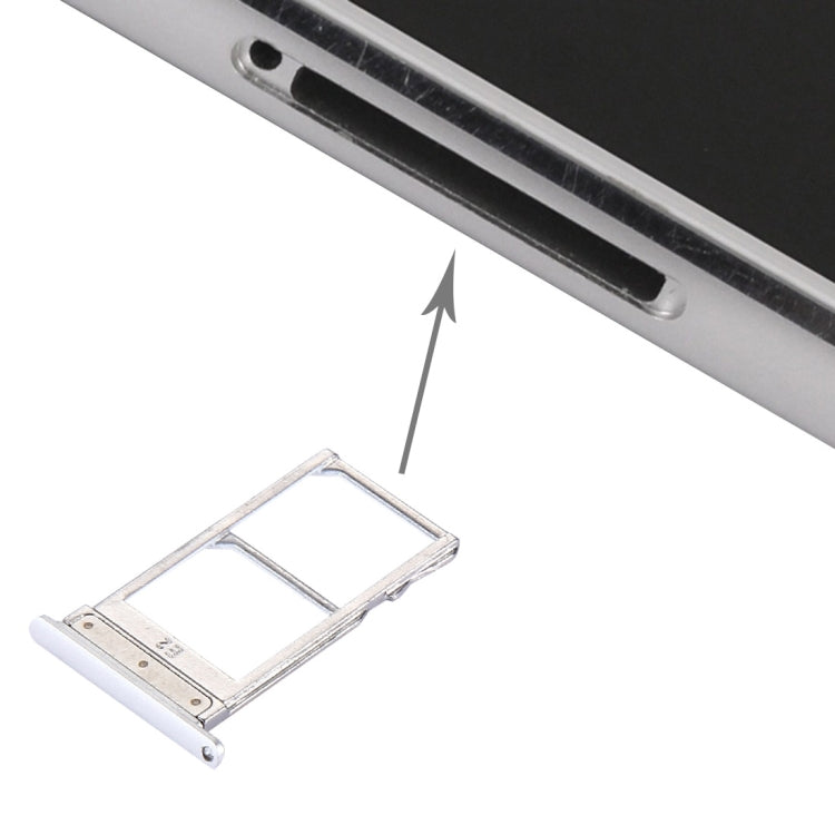 For Meizu MX5 SIM Card Tray (Silver) - For Meizu by buy2fix | Online Shopping UK | buy2fix