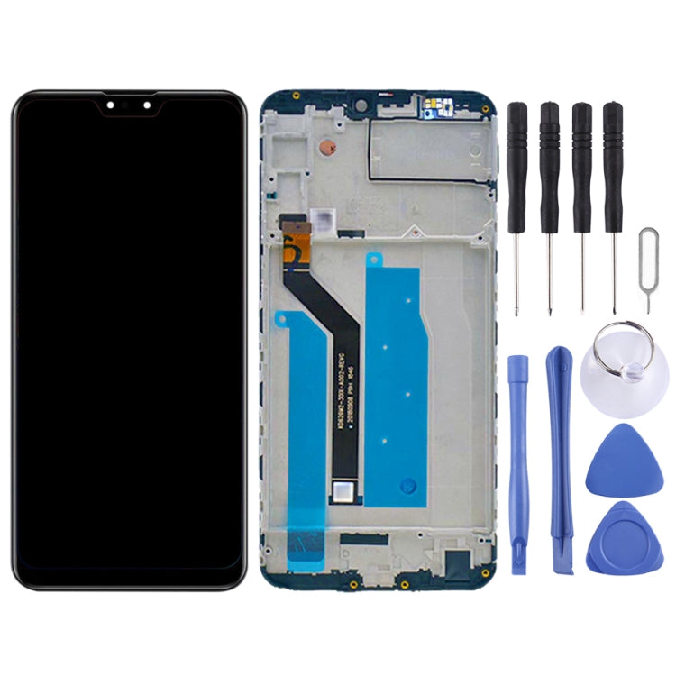 OEM LCD Screen for Asus Zenfone Max Pro M2 ZB631KL X01BDA Digitizer Full Assembly with Frame(Black) - LCD Screen by buy2fix | Online Shopping UK | buy2fix