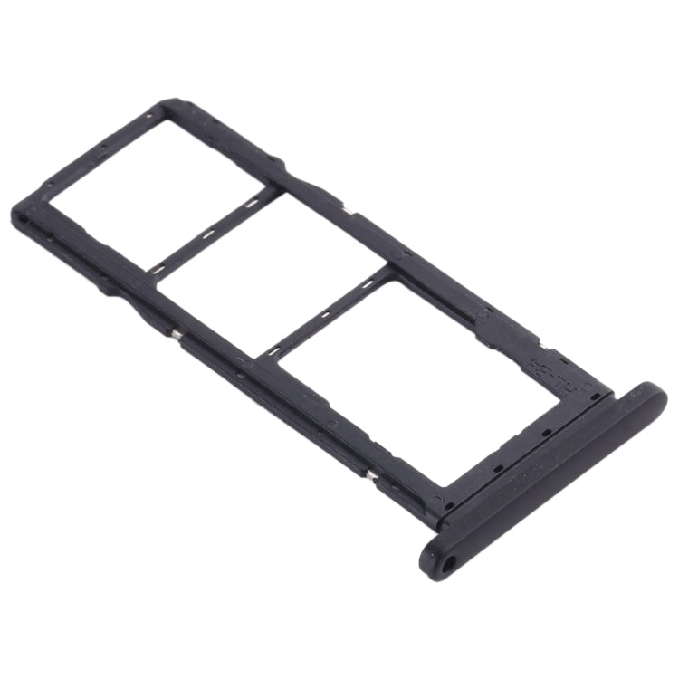 SIM Card Tray + SIM Card Tray + Micro SD Card Tray for Nokia 7.2 / 6.2 TA-1196 TA-1198 TA-1200 TA-1187 TA-1201(Black) by buy2fix