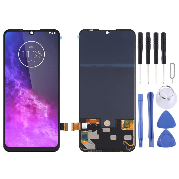 Original OLED LCD Screen for Motorola One Zoom with Digitizer Full Assembly (Black) - LCD Screen by buy2fix | Online Shopping UK | buy2fix