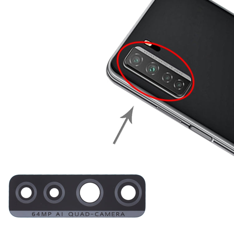 For Huawei P40 Lite 5G / Nova 7 SE 10pcs Back Camera Lens - Camera Series by buy2fix | Online Shopping UK | buy2fix