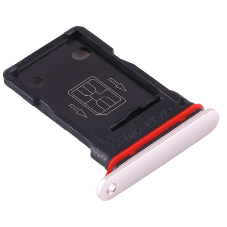 For OnePlus 8 Original SIM Card Tray (Silver) - Card Tray by buy2fix | Online Shopping UK | buy2fix
