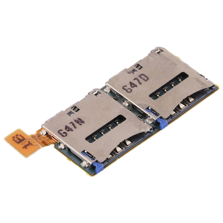 Dual SIM Card Socket Flex Cable for Sony Xperia T2 Ultra by buy2fix