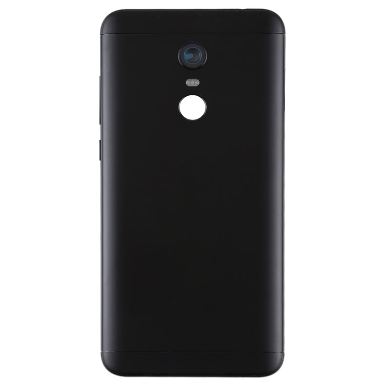 Back Cover with Camera Lens & Side Keys for Xiaomi Redmi 5 Plus(Black) - Back Cover by buy2fix | Online Shopping UK | buy2fix